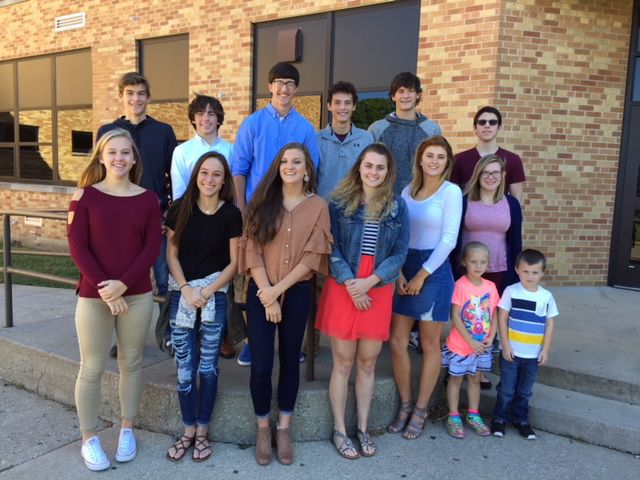 Shelbyville Homecoming Court
